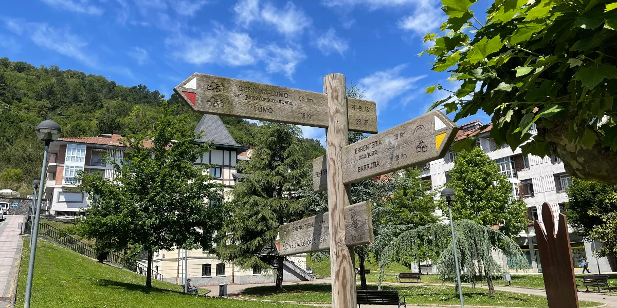 Sign for Gernika